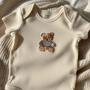 Carestino Gentle Bear Bodysuit – Soft Essential Collection